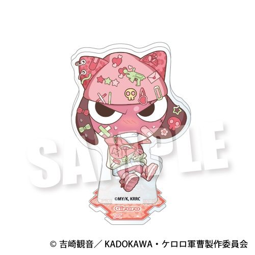ケロロ軍曹☆ 連結可能☆アクリルスタンド アニマルデコラVer. ギロロ ("Sgt. Frog (2026 TV series)" Connectable Acrylic Stand Animal Decora Ver. Giroro)