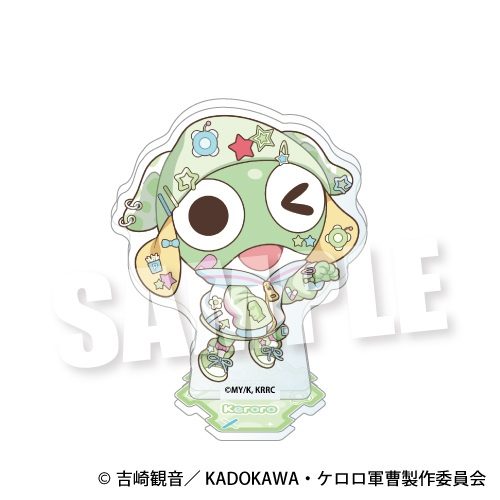 ケロロ軍曹☆ 連結可能☆アクリルスタンド アニマルデコラVer. ケロロ ("Sgt. Frog (2026 TV series)" Connectable Acrylic Stand Animal Decora Ver. Keroro)