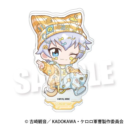 ケロロ軍曹☆ 連結可能☆アクリルスタンド アニマルデコラVer. 睦実 ("Sgt. Frog (2026 TV series)" Connectable Acrylic Stand Animal Decora Ver. Mutsumi)