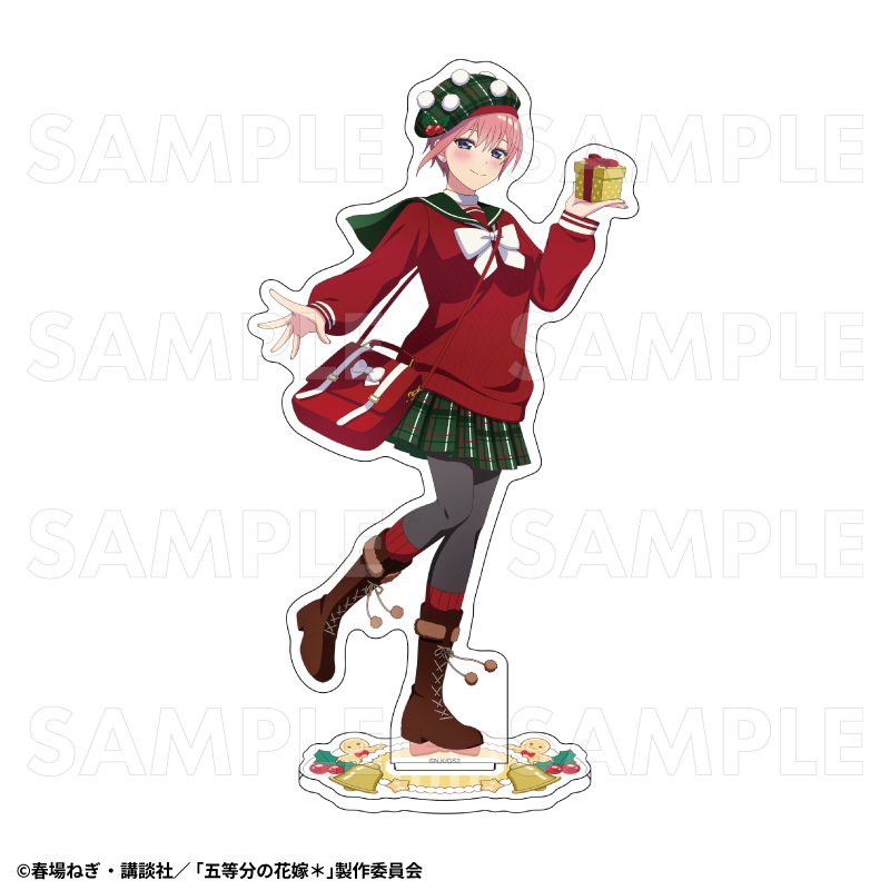 五等分の花嫁* ウインターMode & クリスマスMode アクリルスタンド 中野一花 クリスマスMode ("The Quintessential Quintuplets Specials 2" Winter Mode & Christmas Mode Acrylic Stand Nakano Ichika Christmas Mode)