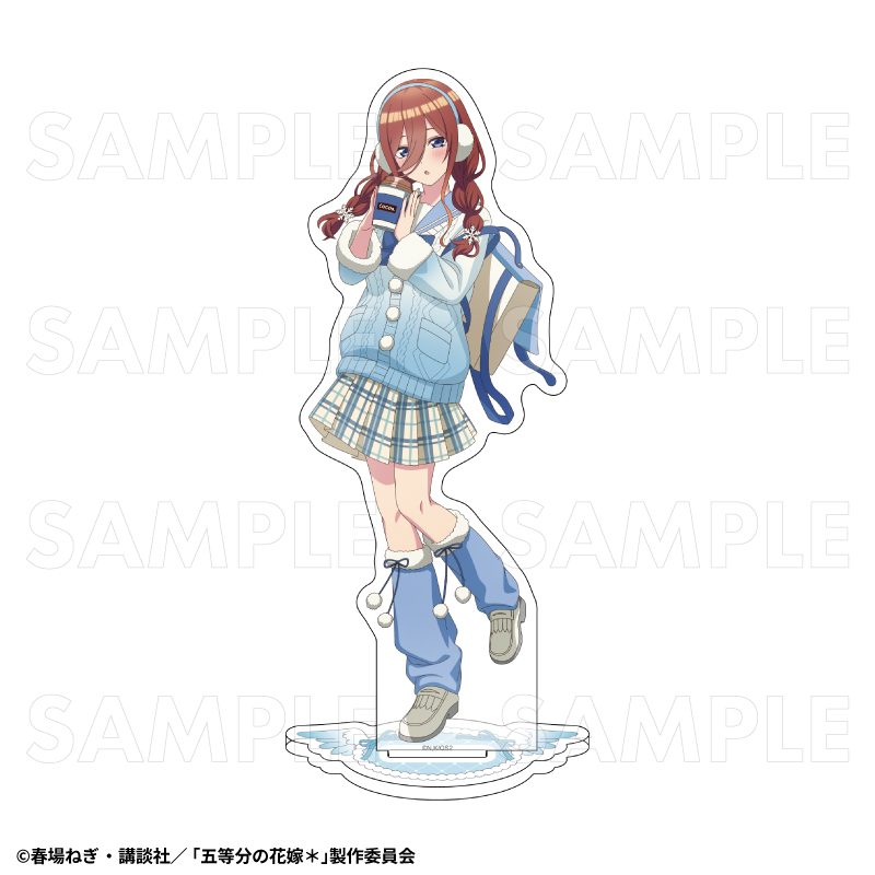 五等分の花嫁* ウインターMode & クリスマスMode アクリルスタンド 中野三玖 ウインターMode ("The Quintessential Quintuplets Specials 2" Winter Mode & Christmas Mode Acrylic Stand Nakano Miku Winter Mode)