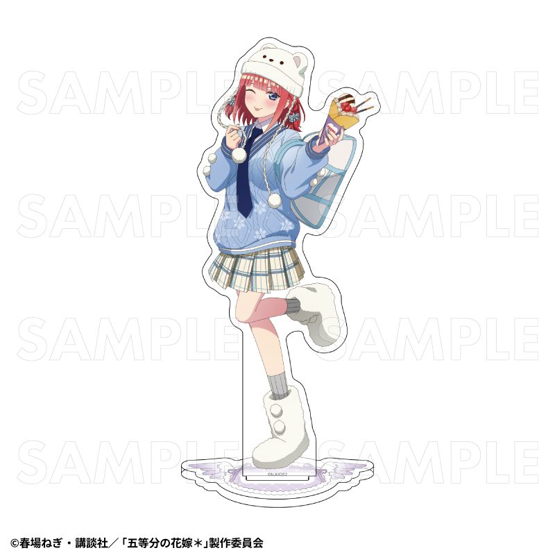 五等分の花嫁* ウインターMode & クリスマスMode アクリルスタンド 中野二乃 ウインターMode ("The Quintessential Quintuplets Specials 2" Winter Mode & Christmas Mode Acrylic Stand Nakano Nino Winter Mode)