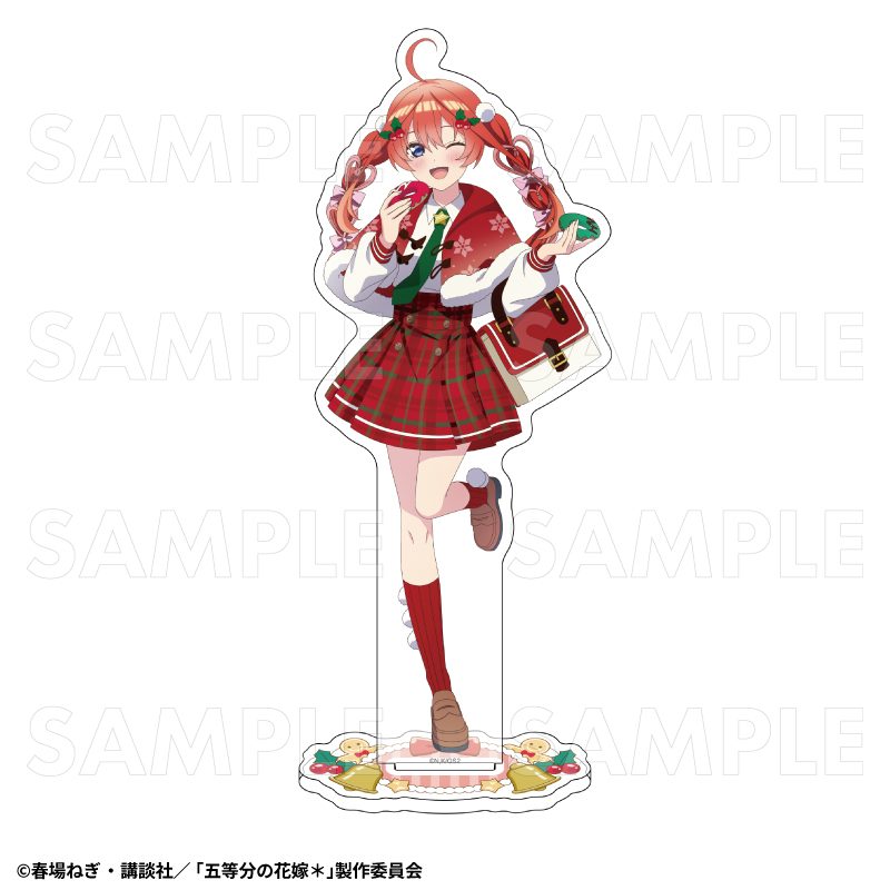 五等分の花嫁* ウインターMode & クリスマスMode アクリルスタンド 中野五月 クリスマスMode ("The Quintessential Quintuplets Specials 2" Winter Mode & Christmas Mode Acrylic Stand Nakano Itsuki Christmas Mode)