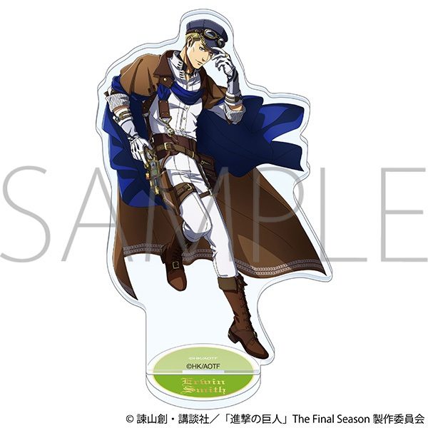進撃の巨人 アクリルスタンド エルヴィン ("Attack on Titan" Acrylic Stand Erwin)