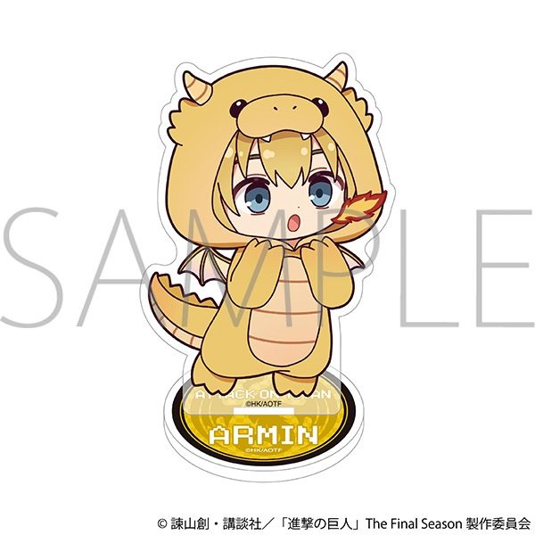 進撃の巨人 ミニアクリルスタンド アルミン ("Attack on Titan" Mini Acrylic Stand Armin)