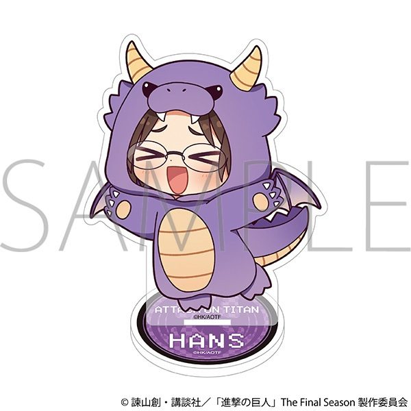 進撃の巨人 ミニアクリルスタンド ハンジ ("Attack on Titan" Mini Acrylic Stand Hans)