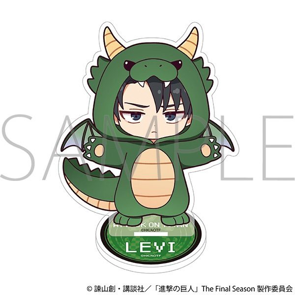 進撃の巨人 ミニアクリルスタンド リヴァイ ("Attack on Titan" Mini Acrylic Stand Levi)