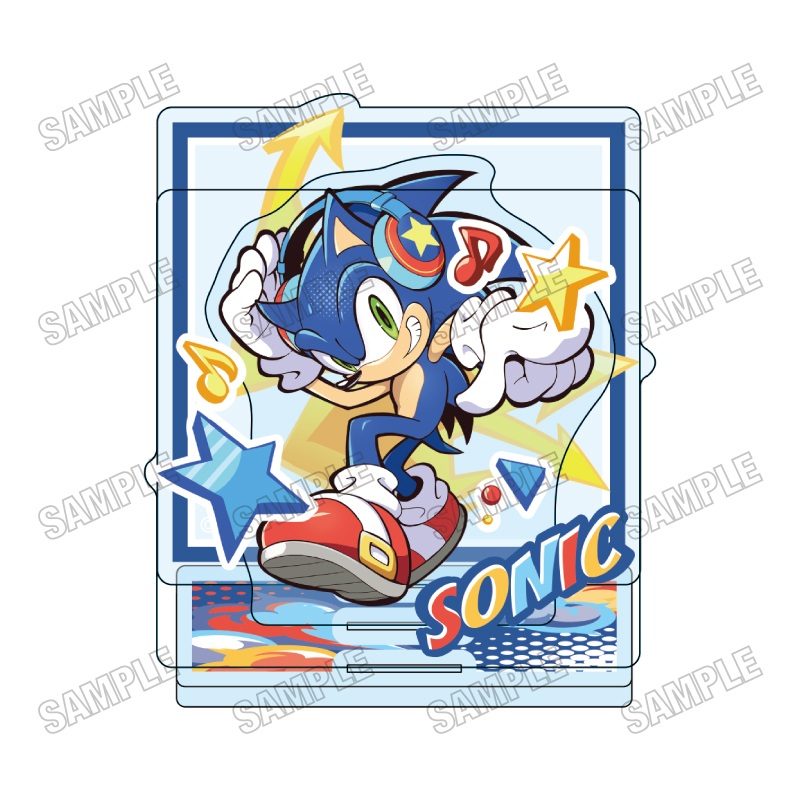 ソニック・ザ・ヘッジホッグ 描き起こしミニアクリルジオラマ 1 ソニック ("Sonic the Hedgehog" Original Illustration Mini Acrylic Diorama 1 Sonic)
