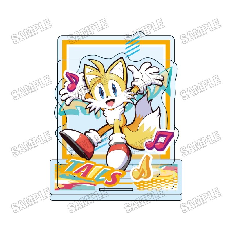 ソニック・ザ・ヘッジホッグ 描き起こしミニアクリルジオラマ 2 テイルス ("Sonic the Hedgehog" Original Illustration Mini Acrylic Diorama 2 Tails)
