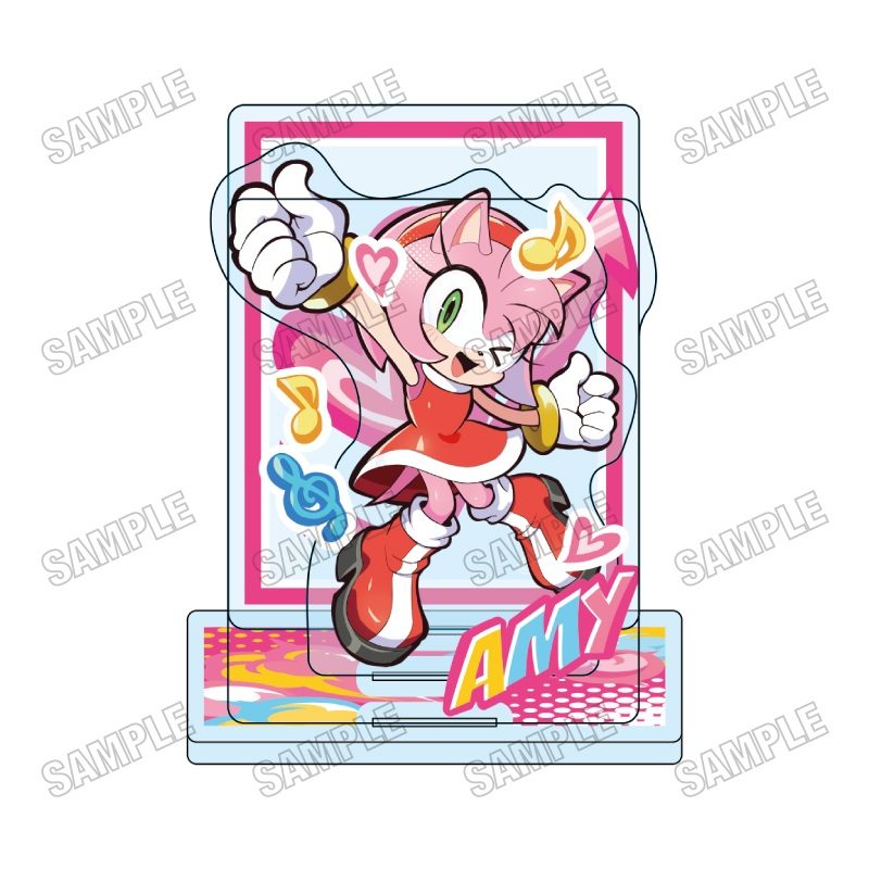 ソニック・ザ・ヘッジホッグ 描き起こしミニアクリルジオラマ 3 エミー ("Sonic the Hedgehog" Original Illustration Mini Acrylic Diorama 3 Amy)