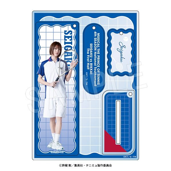 ミュージカル テニスの王子様 4thシーズン 全国大会 青学(せいがく)vs立海 前編 アクリルスタンドキーホルダー 不二周助 ("Musical The Prince of Tennis" 4th Season National Tournament Seigaku vs Rikkai The First Half Acrylic Stand Key Chain Fuji Syusuke)