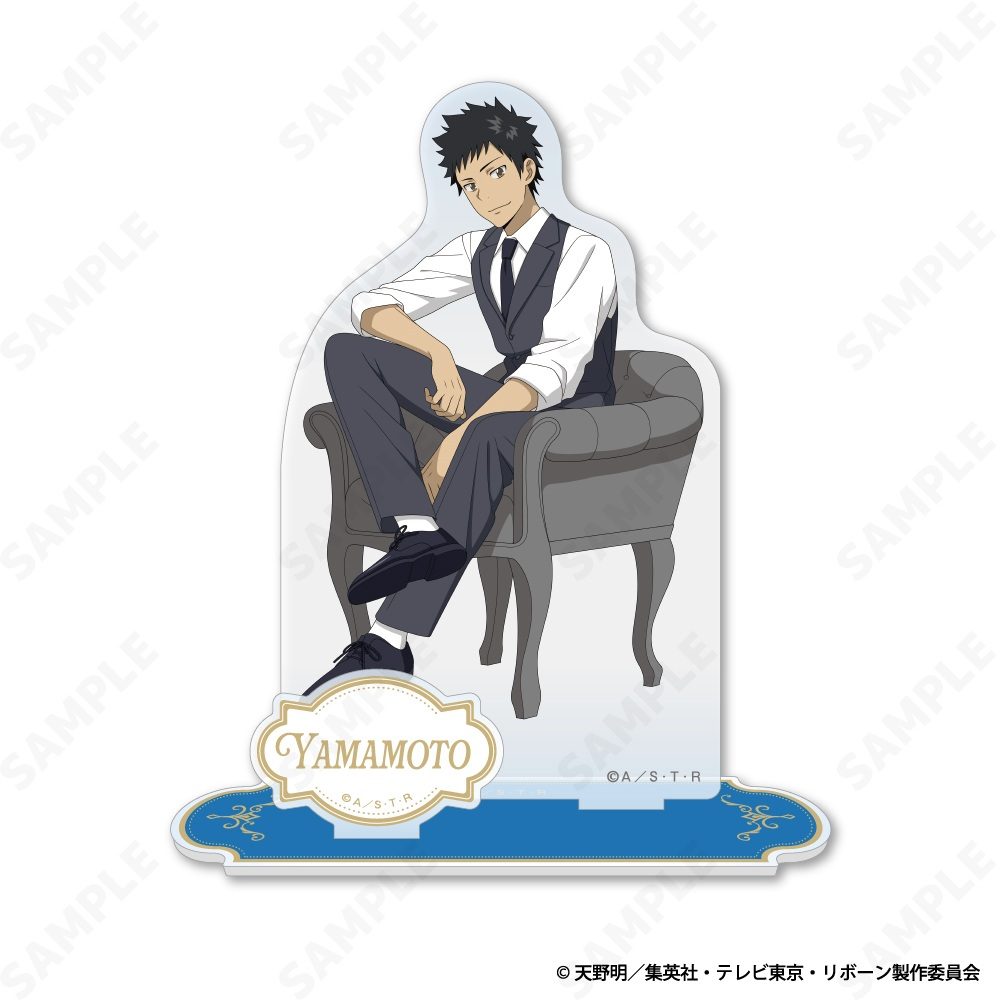 家庭教師ヒットマンREBORN! アクリルスタンド 3 山本武[Seated Gaze] ("Reborn!" Acrylic Stand 3 Yamamoto Takeshi (Seated Gaze))
