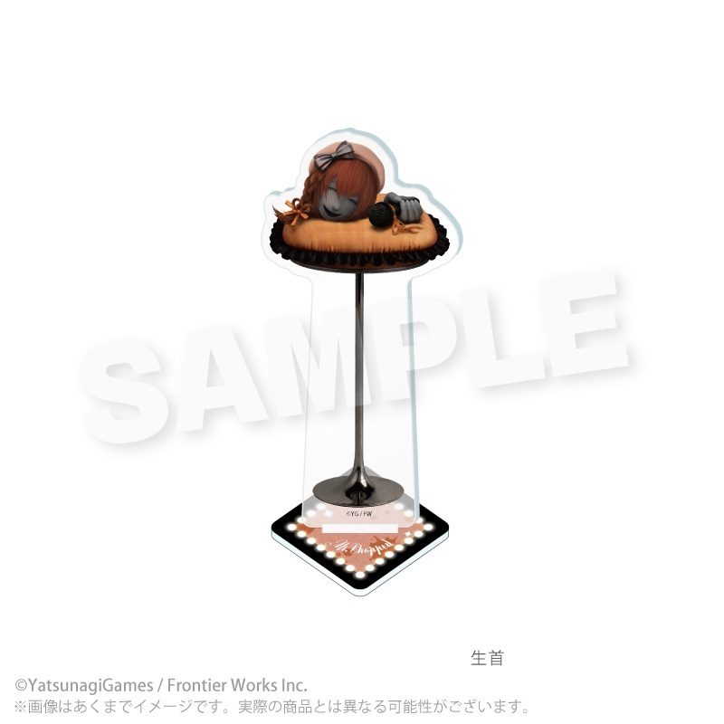 文字化化 アクリルスタンド アイドルVer. 生首 ("Homicipher" Acrylic Stand Idol Ver. Mr. Chopped)