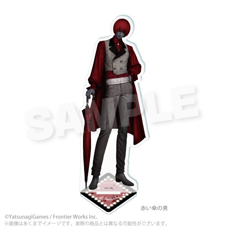 文字化化 アクリルスタンド アイドルVer. 赤い傘の男 ("Homicipher" Acrylic Stand Idol Ver. Mr. Scarletella)