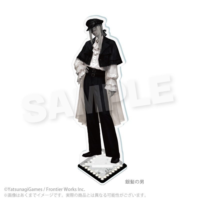 文字化化 アクリルスタンド アイドルVer. 銀髪の男 ("Homicipher" Acrylic Stand Idol Ver. Mr. Silvair)
