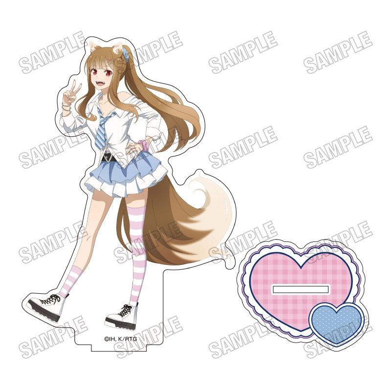 狼と香辛料 MERCHANT MEETS THE WISE WOLF 描き下ろしBIGアクリルスタンド 2 平成スタイルVer. ("Spice and Wolf: merchant meets the wise wolf" Original Illustration Big Acrylic Stand 2 Heisei Style Ver.)