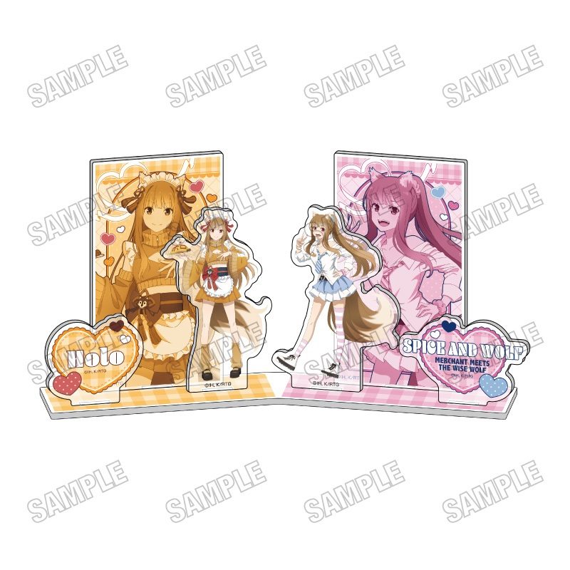 狼と香辛料 MERCHANT MEETS THE WISE WOLF 描き下ろしアクリルジオラマ Vol.2 ("Spice and Wolf: merchant meets the wise wolf" Original Illustration Acrylic Diorama Vol. 2)