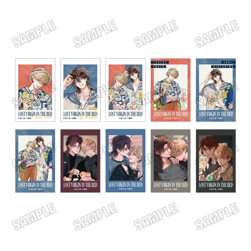 ロストバージン in the bed ミニフォトカードコレクション ("Lost Virgin in the Bed" Mini Photo Card Collection)