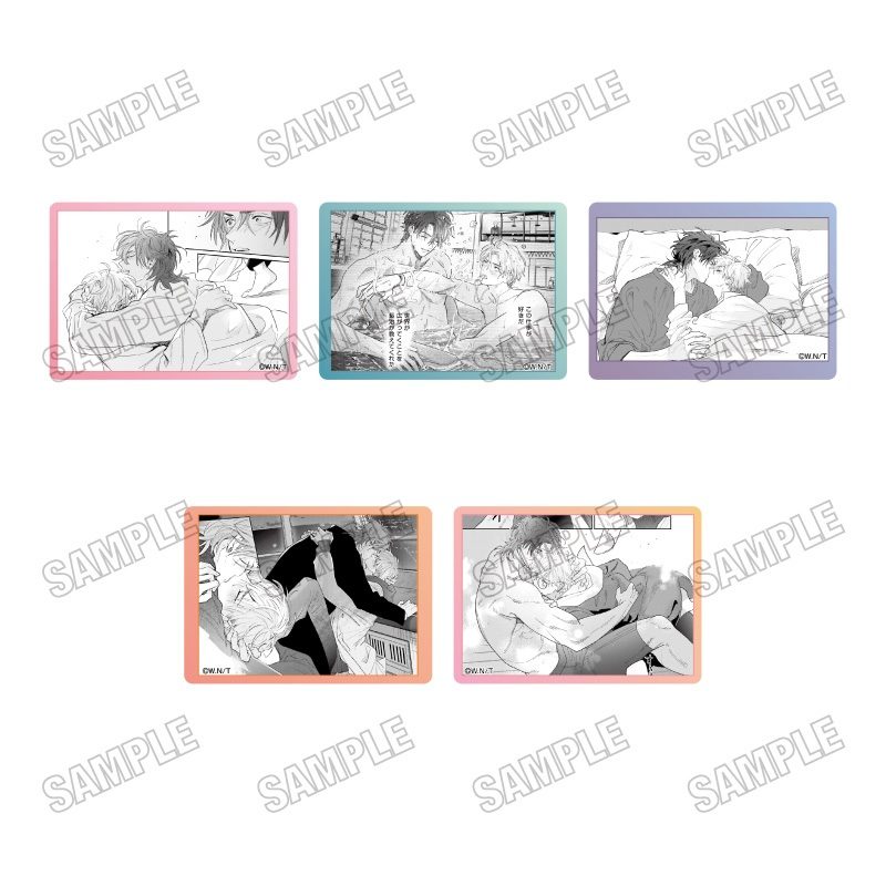 ロストバージン in the bed ラブラブ♡クリアカードコレクション ("Lost Virgin in the Bed" Love Love Clear Card Collection)