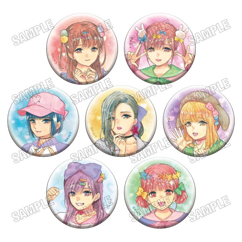 推しが武道館いってくれたら死ぬ 缶バッジコレクション ("If My Favorite Pop Idol Made It to the Budokan, I Would Die" Can Badge Collection)