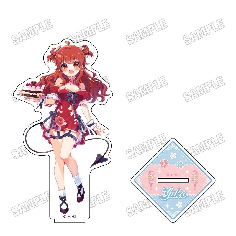 まちカドまぞく 描き下ろしBIGアクリルスタンド 優子Birthday2026 ("The Demon Girl Next Door" Original Illustration Big Acrylic Stand Yuko Birthday 2026)
