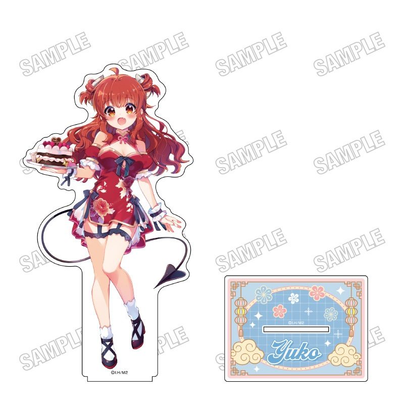 まちカドまぞく 描き下ろしBIGアクリルスタンドLL 優子Birthday2026 ("The Demon Girl Next Door" Original Illustration Big Acrylic Stand LL Yuko Birthday 2026)