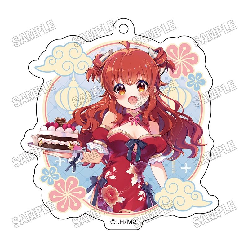 まちカドまぞく 描き下ろしアクリルキーホルダー 優子Birthday2026 ("The Demon Girl Next Door" Original Illustration Acrylic Key Chain Yuko Birthday 2026)