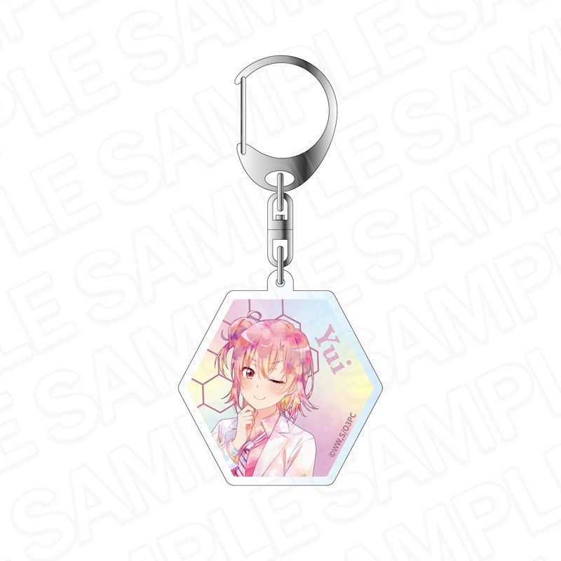 やはり俺の青春ラブコメはまちがっている。完 アクリルキーホルダー PALE TONE series 由比ヶ浜結衣 chemistry Ver. ("Yahari Ore no Seishun Love-come wa Machigatteiru. Kan" Acrylic Key Chain Pale Tone Series Yuigahama Yui Chemistry Ver.)