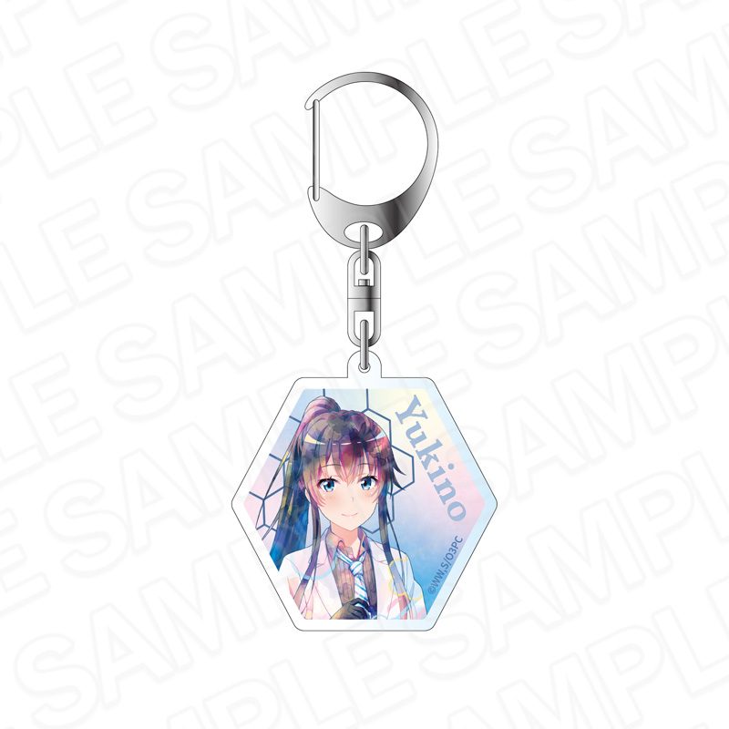 やはり俺の青春ラブコメはまちがっている。完 アクリルキーホルダー PALE TONE series 雪ノ下雪乃 chemistry Ver. ("Yahari Ore no Seishun Love-come wa Machigatteiru. Kan" Acrylic Key Chain Pale Tone Series Yukinoshita Yukino Chemistry Ver.)