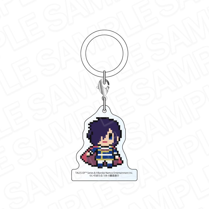 ナムコ ゲームセレクション サマーマーケット めじるしアクリルチャーム テイルズ オブ シリーズ (Namco Game Selection Summer Market Mark Acrylic Charm "Tales of" Series)