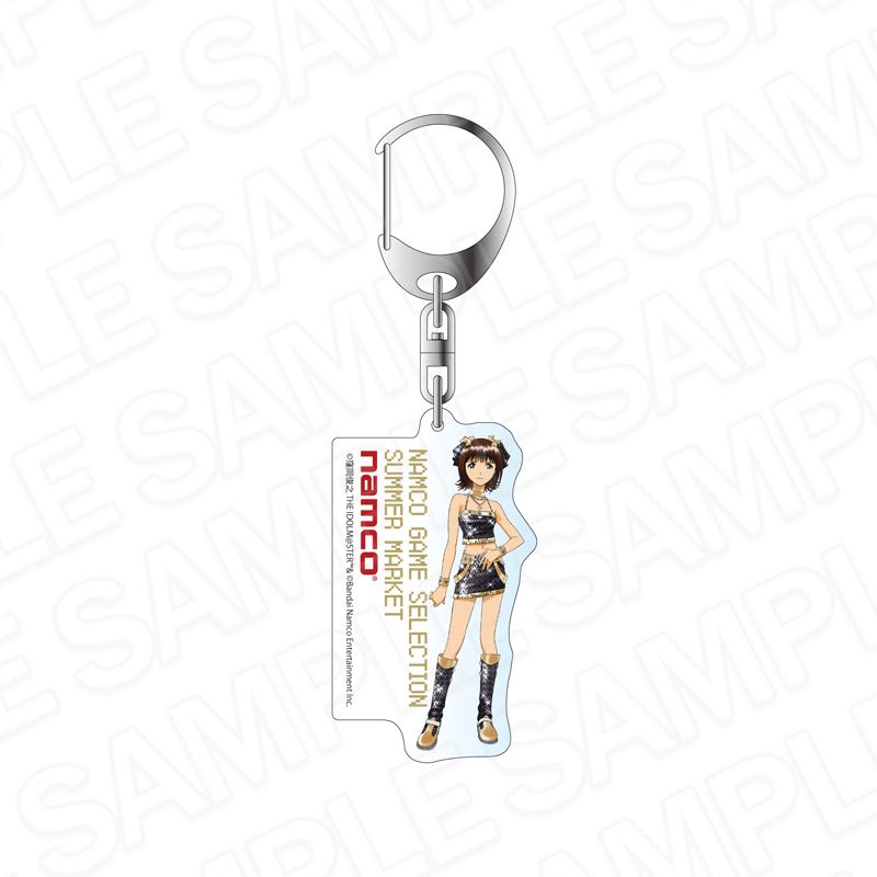 ナムコ ゲームセレクション サマーマーケット アクリルキーホルダー アイドルマスター (Namco Game Selection Summer Market Acrylic Key Chain "The Idolmaster")