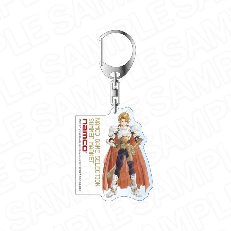 ナムコ ゲームセレクション サマーマーケット アクリルキーホルダー テイルズ オブ シリーズ (Namco Game Selection Summer Market Acrylic Key Chain "Tales of" Series)