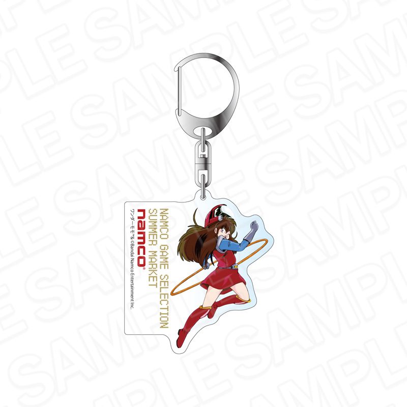 ナムコ ゲームセレクション サマーマーケット アクリルキーホルダー ワンダーモモ (Namco Game Selection Summer Market Acrylic Key Chain "Wonder Momo")