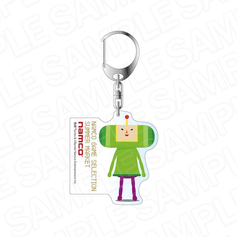 ナムコ ゲームセレクション サマーマーケット アクリルキーホルダー 塊魂 (Namco Game Selection Summer Market Acrylic Key Chain "Katamari Damacy")