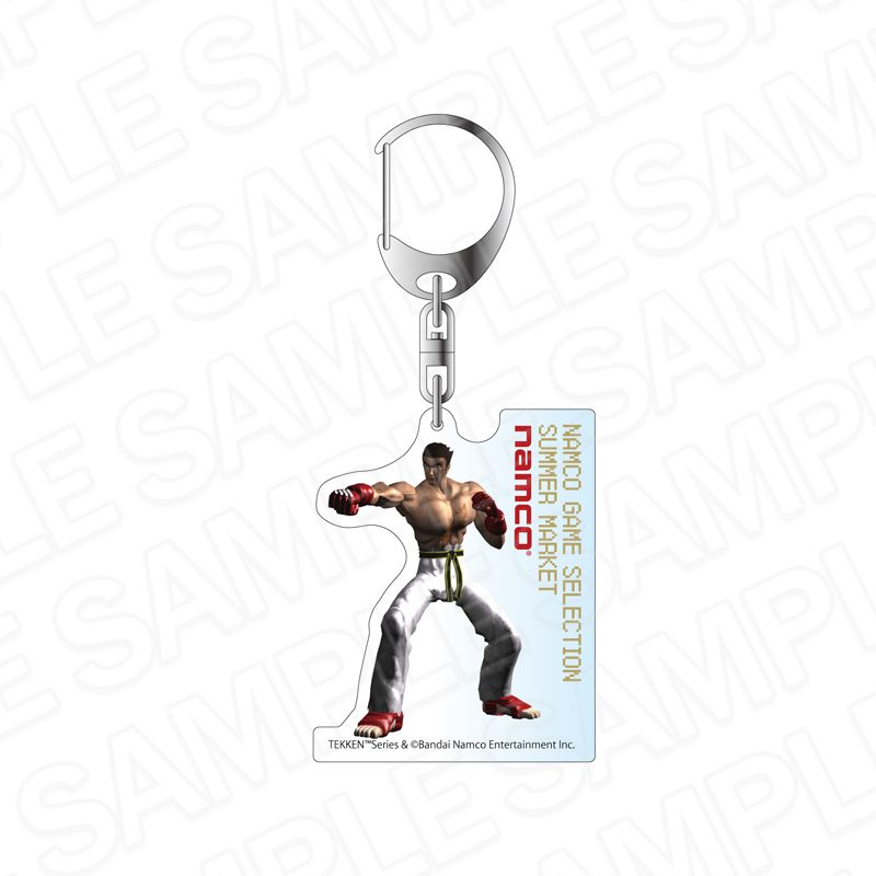 ナムコ ゲームセレクション サマーマーケット アクリルキーホルダー 鉄拳 (Namco Game Selection Summer Market Acrylic Key Chain "Tekken")