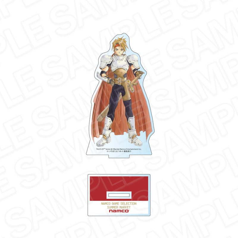 ナムコ ゲームセレクション サマーマーケット アクリルスタンド テイルズ オブ シリーズ (Namco Game Selection Summer Market Acrylic Stand "Tales of" Series)