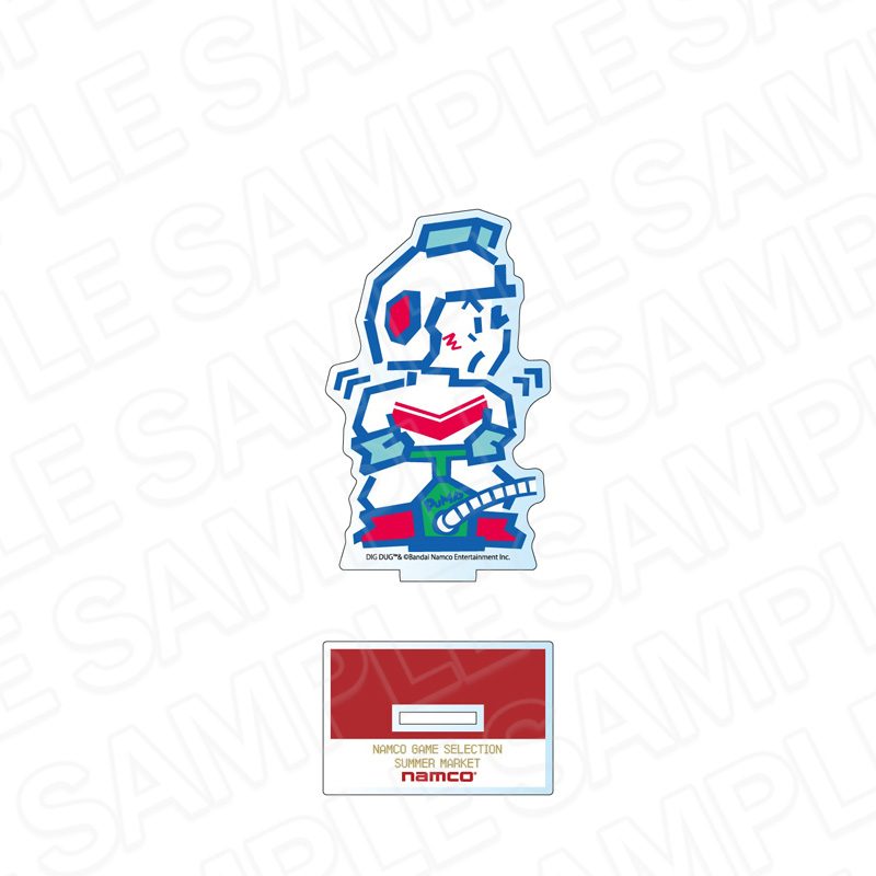 ナムコ ゲームセレクション サマーマーケット アクリルスタンド ディグダグ (Namco Game Selection Summer Market Acrylic Stand "DIG DUG")