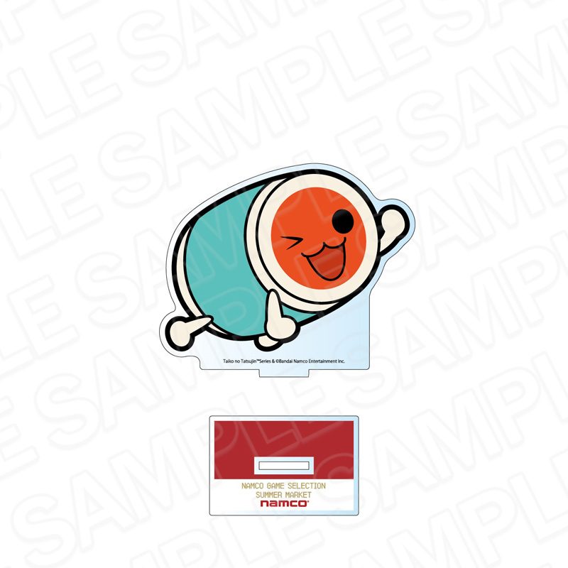 ナムコ ゲームセレクション サマーマーケット アクリルスタンド 太鼓の達人 (Namco Game Selection Summer Market Acrylic Stand "Taiko no Tatsujin")