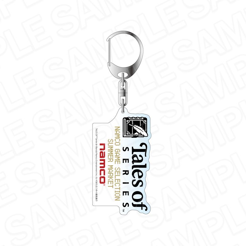 ナムコ ゲームセレクション サマーマーケット ホログラムアクリルキーホルダー テイルズ オブ シリーズ (Namco Game Selection Summer Market Hologram Acrylic Key Chain "Tales of" Series)