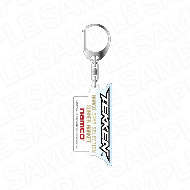 ナムコ ゲームセレクション サマーマーケット ホログラムアクリルキーホルダー 鉄拳 (Namco Game Selection Summer Market Hologram Acrylic Key Chain "Tekken")