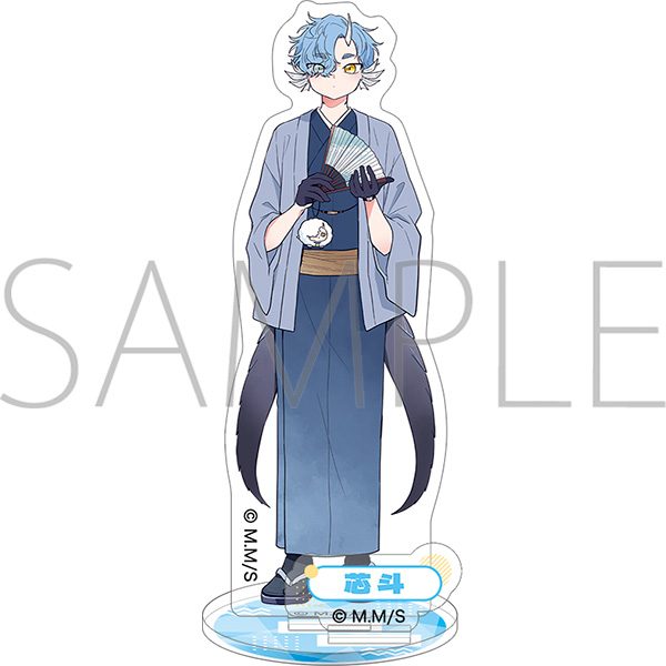 尾守つみきと奇日常。 アクリルスタンド 雷漸芯斗 ("Tsumiki Ogami's Not-So-Ordinary Life" Acrylic Stand Raizen Shintou)