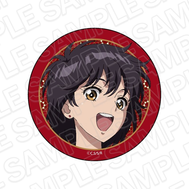 天は赤い河のほとり カンバッジ ユーリ ("Red River" Can Badge Yuri)