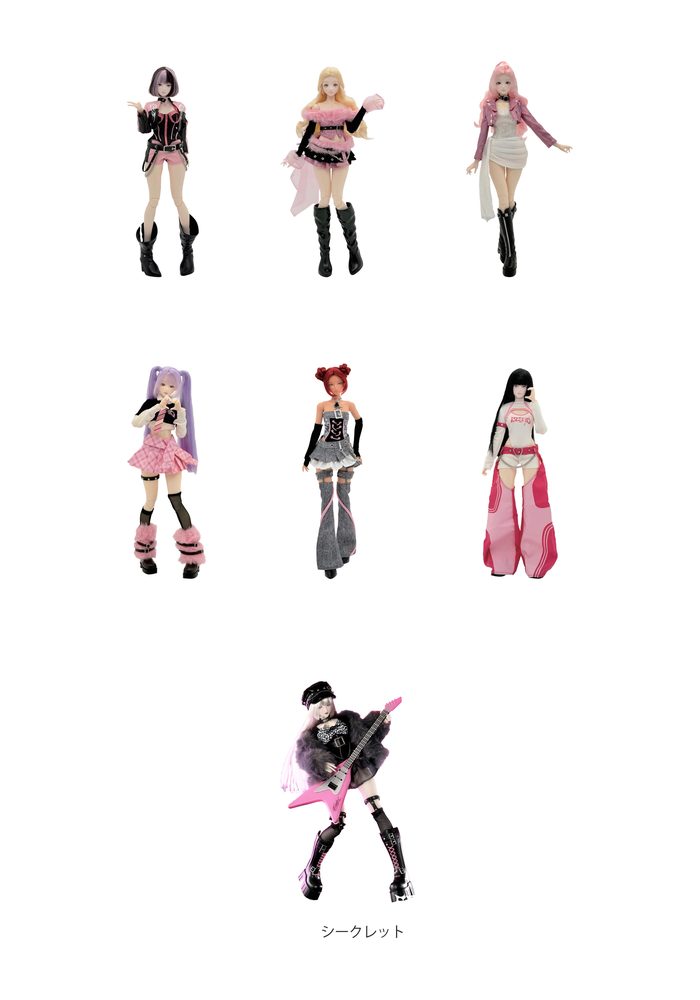MOO TOYS Echo.6 エコーガールズシリーズ トレーディングドール (MOO TOYS ECHO.6-ECHO GIRLS SERIES TRADING DOLLS)