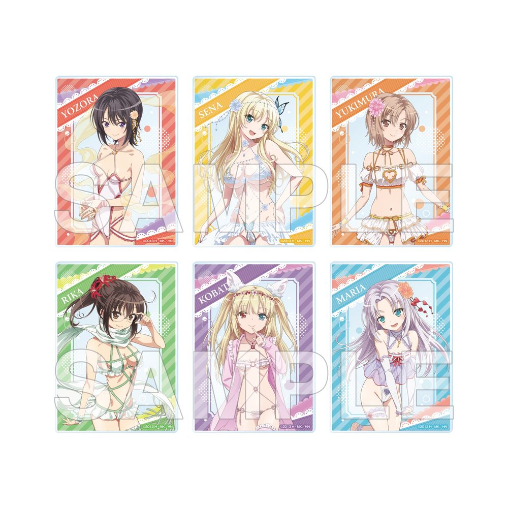 僕は友達が少ない トレーディングアクリルカード Anime 15th anniversary PACK ("Haganai: I Don't Have Many Friends" Trading Acrylic Card Anime 15th Anniversary)