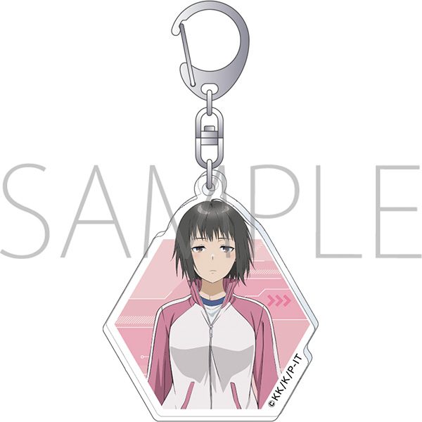 とある暗部の少女共棲 アクリルキーホルダー 滝壺理后 ("A Certain Item of Dark Side" Acrylic Key Chain Takitsubo Rikou)