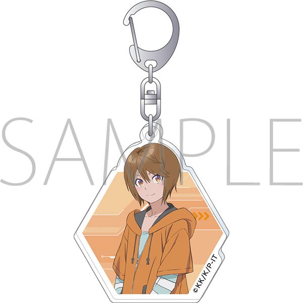 とある暗部の少女共棲 アクリルキーホルダー 絹旗最愛 ("A Certain Item of Dark Side" Acrylic Key Chain Kinuhata Saiai)