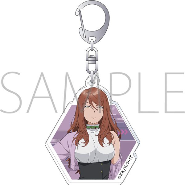 とある暗部の少女共棲 アクリルキーホルダー 麦野沈利 ("A Certain Item of Dark Side" Acrylic Key Chain Mugino Shizuri)