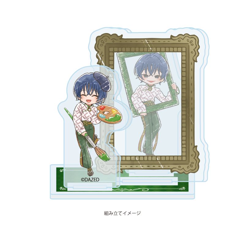 アクリルスタンドプレート カリスマ 03 本橋依央利 芸術Ver.(グラフアートイラスト) (Acrylic Stand Plate "Charisma" 03 Motohashi Iori Art Ver. (Graff Art Illustration))