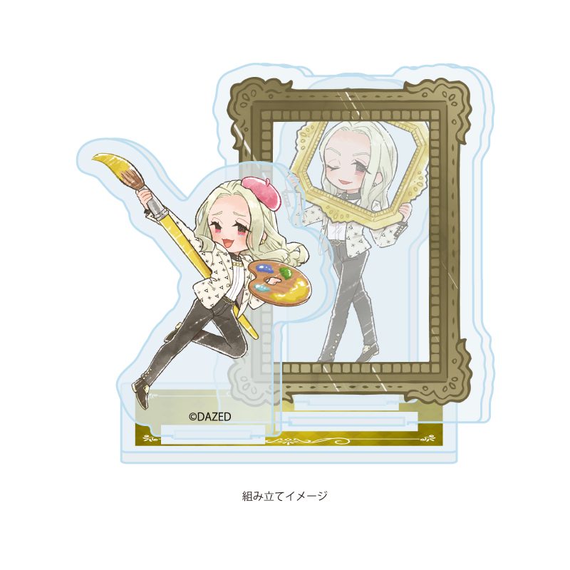 アクリルスタンドプレート カリスマ 06 テラ 芸術Ver.(グラフアートイラスト) (Acrylic Stand Plate "Charisma" 06 Terra Art Ver. (Graff Art Illustration))