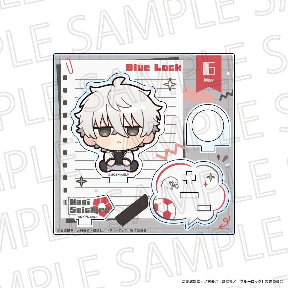 ブルーロック アクリルリングスタンド 凪誠士郎 ("Blue Lock" Acrylic Ring Stand Nagi Seishiro)